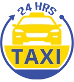 Twenty four hrs taxi Logo